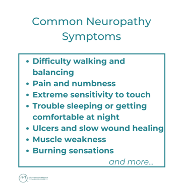 Common Neuropathy Symptoms Common Neuropathy Symptoms