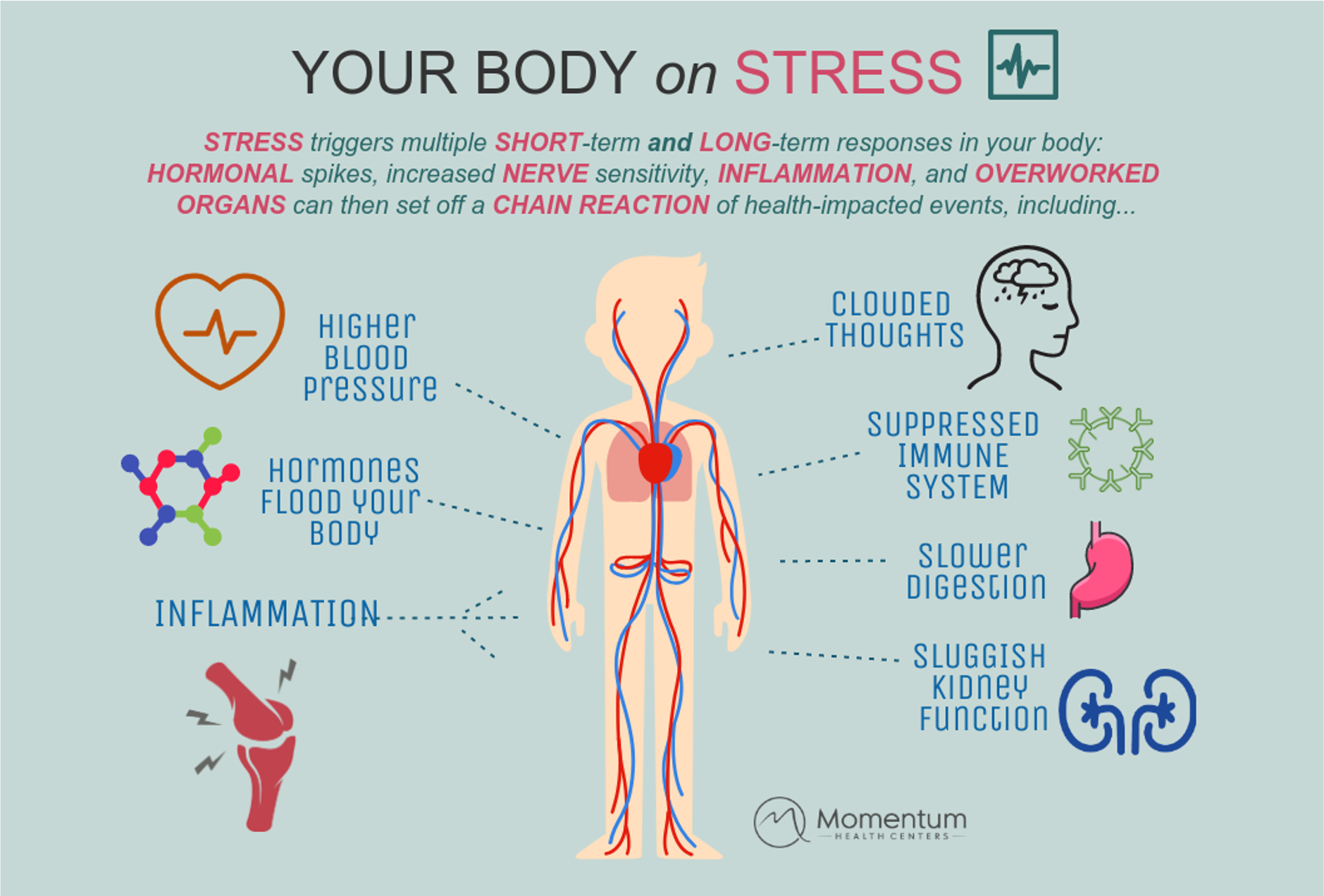 What stress does to your body – and how to avoid it